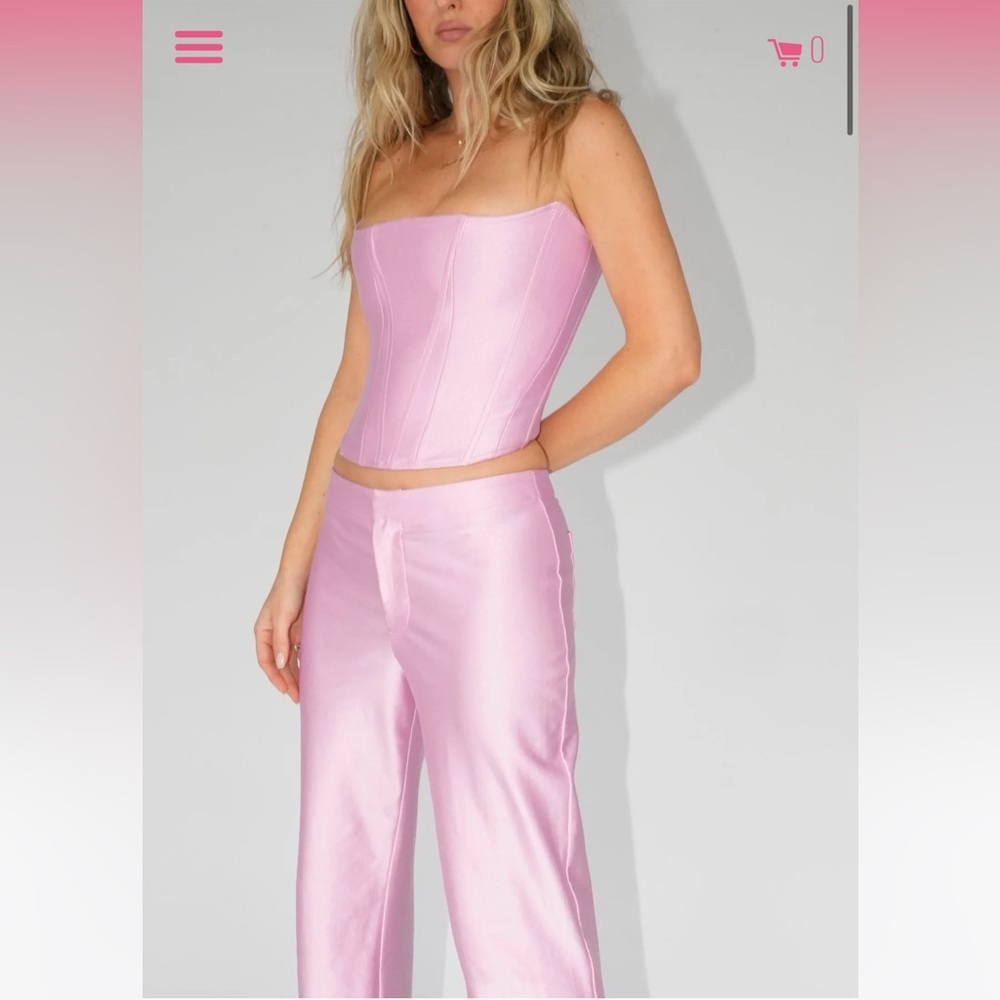 Rezek Studio Cupids Pink Corset Size XS - Brand new never worn